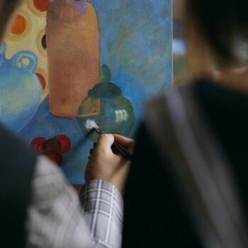 Watercolors & Wine: Botanical Art